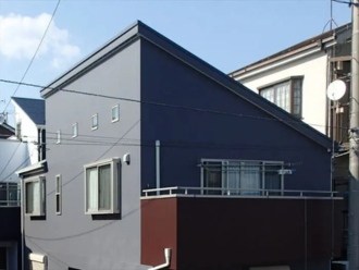 方流れ屋根のお住まい